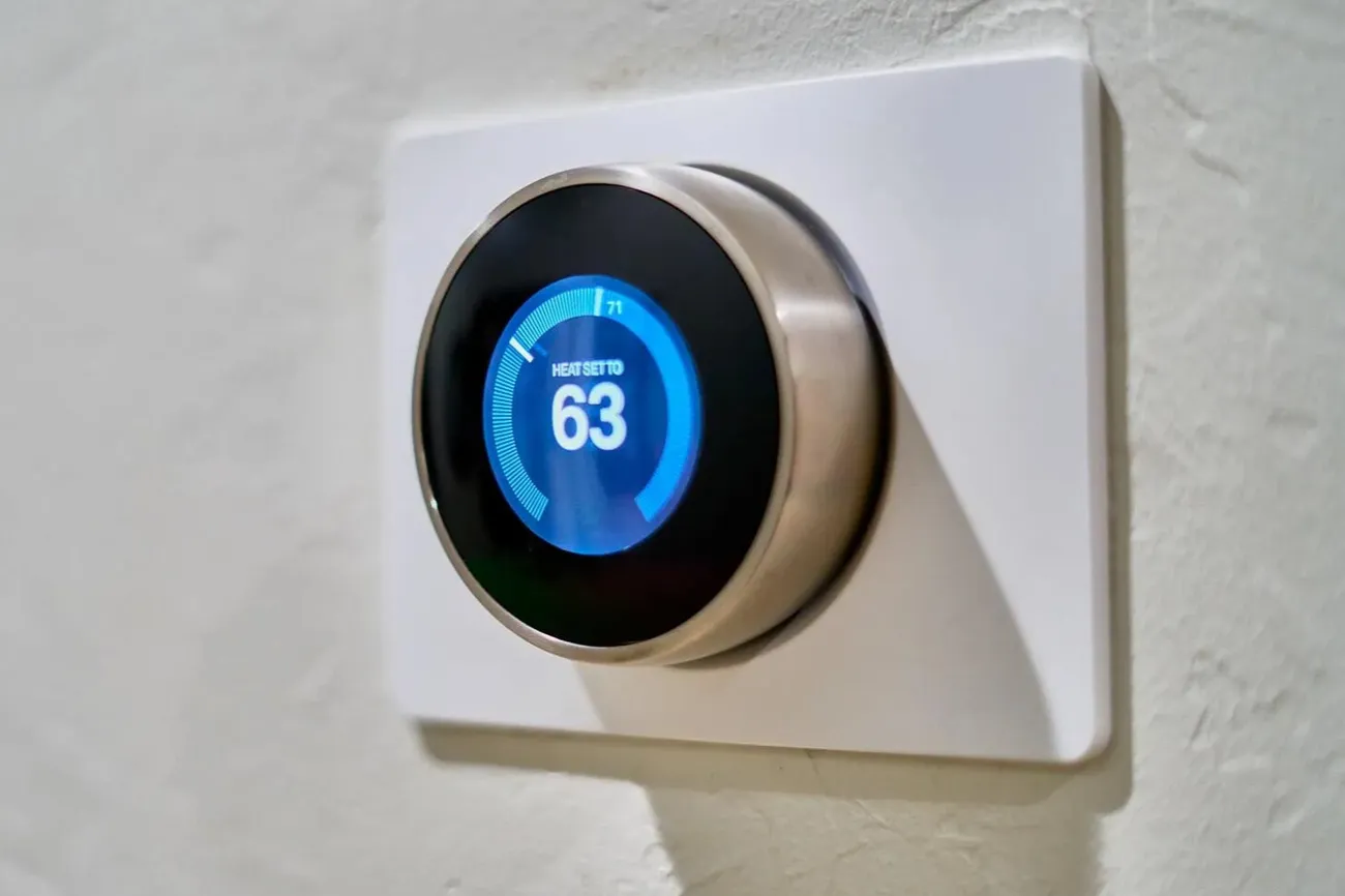 Nest Thermostat - Thermostat system during heating and cooling maintenance in Temecula